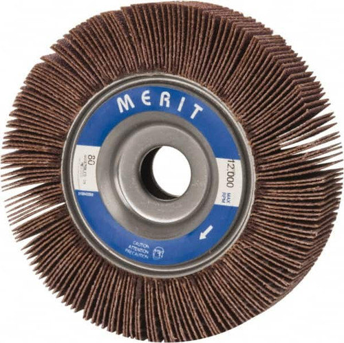 MERIT ABRASIVES 08834122035 4 X 1" 80 GRIT ALUMINUM OXIDE UNMOUNTED 