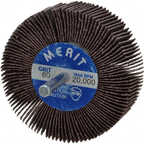 MERIT ABRASIVES 08834137450 3" DIAM X 1" FACE WIDTH, MEDIUM ALUMINUM