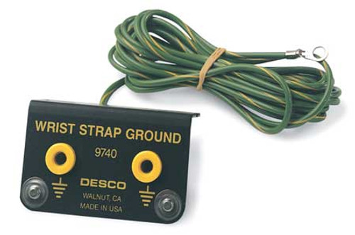 DESCO 09740 DESCO BENCH MOUNT GROUND FOR TWO WRIST S