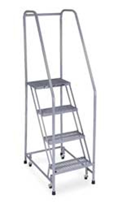 COTTERMAN 1004R1820A1E10B3 SS P6 P8 ROLLING LDR WELDED HNDRL PLATFM 40IN H