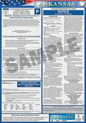 JJ KELLER 100-AR LABOR LAW POSTER STATE LABOR LAW AR