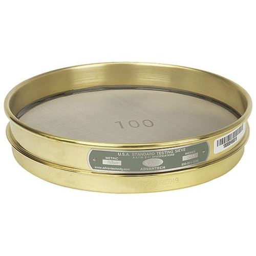 ADVANTECH MANUFACTURING INC. 100BS8H G2236 SIEVE #100 B/S 8 IN HALF HT