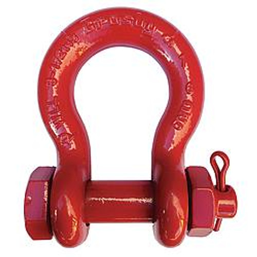 CROSBY 1019702 ANCHOR SHACKLE,110,000 LB,CARBON STEEL