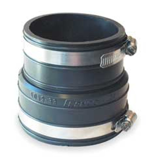FERNCO, INC. 1059-33 FLEXIBLE COUPLING 4 IN L 3 X 3 IN.