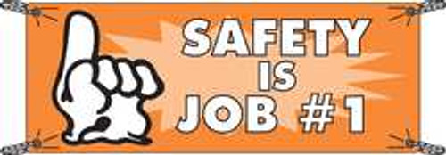 BRADY SPC ABSORBENTS 106292 BANNER,48 IN X 120 IN,VINYL