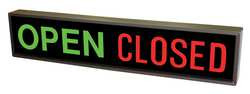 TAPCO 108979 LED PARKING SIGN OPEN/CLOSED