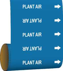 BRADY SPC ABSORBENTS 109561 PIPE MARKER 30 FT H X 12IN. W VINYL