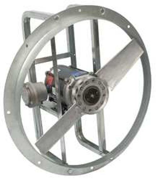 DAYTON 10E019 EXHAUST FAN 24 IN 3 PHASE HAZ LOCATION