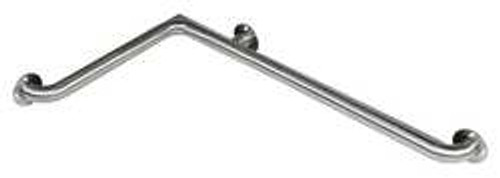 BESTCARE WH1109-3-R GRAB BAR ANTILIGATURE SILVER