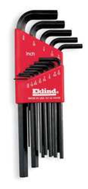 EKLIND TOOL 11222 HEX KEY SET 0.050 - 10MM L-SHAPED LONG