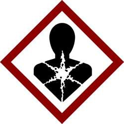 BRADY SPC ABSORBENTS 118853 GHS LABEL,2"H,2"W,PK4