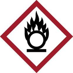 BRADY SPC ABSORBENTS 118882 GHS LABEL,1"H,1"W,PK16