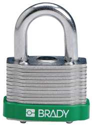 BRADY SPC ABSORBENTS 118936 PADLOCK KD 3/4 IN H 5 PIN STEEL PK 6