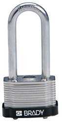 BRADY SPC ABSORBENTS 118972 KEYED PADLOCK,ALIKE,1-5/16"W,PK6