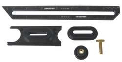 CHECKPOINT 11A477 SQUARE KIT ALUM 8 IN L BLACK