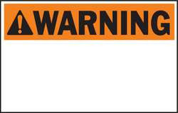 BRADY SPC ABSORBENTS 121561 LABEL,VINYL,BLACK/ORANGE