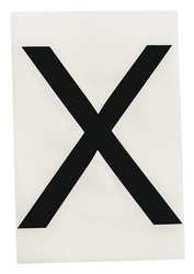 BRADY SPC ABSORBENTS 121829 FLOOR TAPE,BLACK,4 INX6 IN,SQUARE,PK20