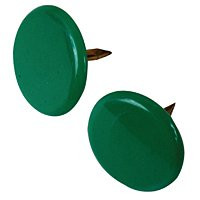 HILLMAN GROUP 122675 THUMB TACKS, GREEN, 40-PK.