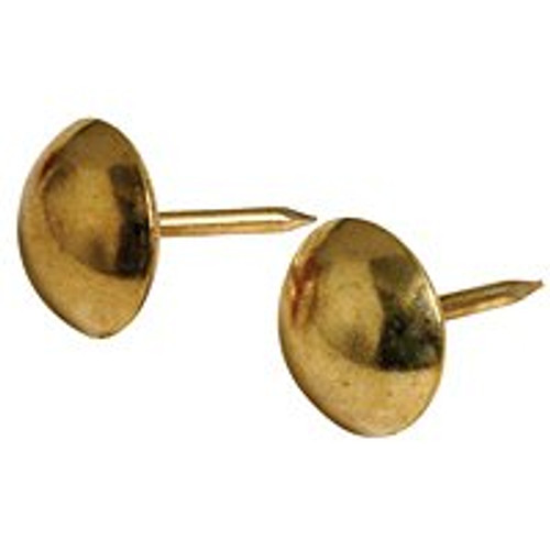 HILLMAN GROUP 122682 NAIL FURN ROUND LG BRASS