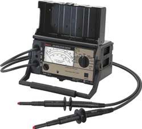 SIMPSON ELECTRIC 12505 BATTERY OPERATED MEGOHMMETER 5000VDC SIMPSON ELECTRIC 12505 BATTERY OPERATED MEGOHMMETER 5000VDC