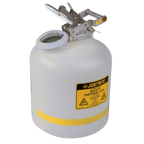 JUSTRITE MFG COMPANY 12754 JUSTRITE SAFETY CAN FOR LIQUID DISPOSAL,