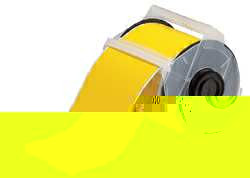 BRADY SPC ABSORBENTS 133133 LABEL TAPE ROLL YELLOW 50 FT.