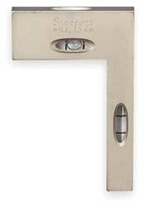 STARRETT 134 CROSS TEST LEVEL AND PLUMB- 2" X 3" - AL STARRETT 134 CROSS TEST LEVEL AND PLUMB- 2" X 3" - AL
