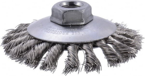 WEILER CORPORATION 13416 BVK-4"SS BEVEL BRUSH