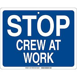 BRADY SPC ABSORBENTS 134187 RAILROAD SIGN 12IN. H X 15IN. W ALUMINUM