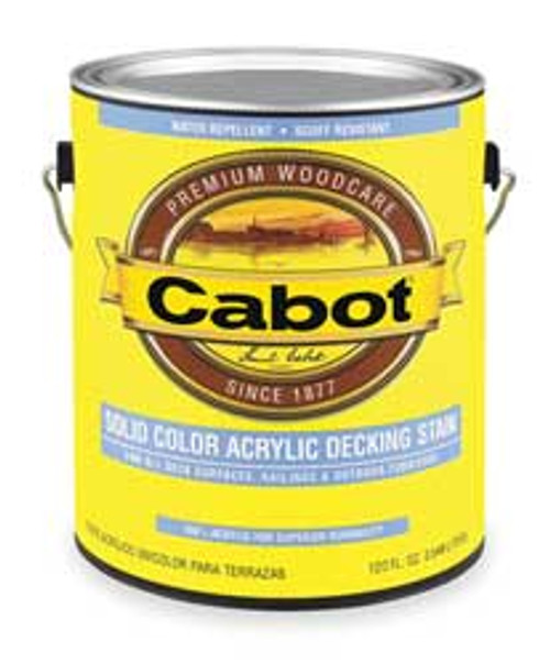 CABOT 140.0001844.007 SOLID STAINDRIFTWOOD GRAYLOW LUSTRE 1GAL