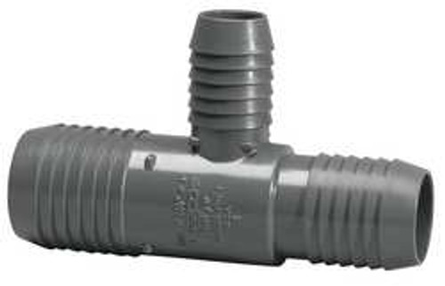 LASCO 1401-094 RED TEE INSERT 3/4 X 1/2 IN X 1/2 IN PVC