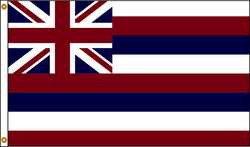 NYLGLO 141270 D3771 HAWAII FLAG 4X6 FT NYLON