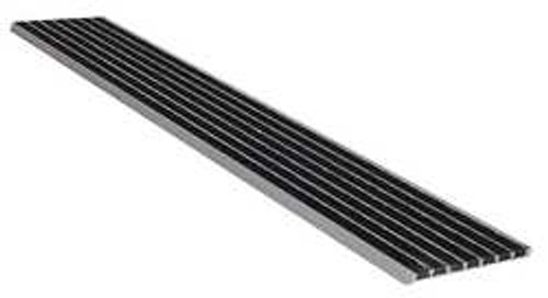 WOOSTER PRODUCTS 141BLA4 SAFETY STAIR NOSING BLACK EXTRUDED ALUM
