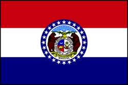NYLGLO 142960 D3761 MISSOURI STATE FLAG 3X5 FT