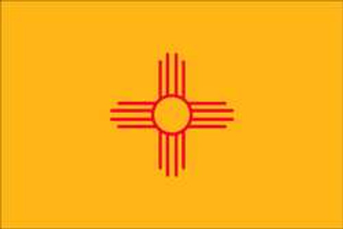NYLGLO 143760 D3761 NEW MEXICO STATE FLAG 3X5 FT