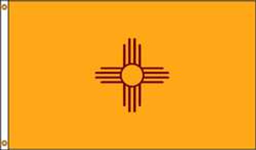 NYLGLO 143780 D3772 NEW MEXICO FLAG 5X8 FT NYLON