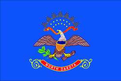 NYLGLO 144160 D3761 NORTH DAKOTA STATE FLAG 3X5 FT