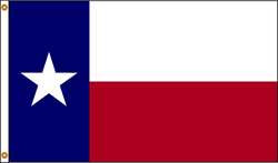 NYLGLO 145270 TEXAS FLAG,4X6 FT,NYLON