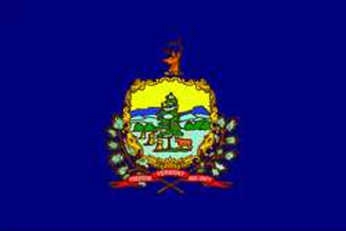 NYLGLO 145460 D3761 VERMONT STATE FLAG 3X5 FT