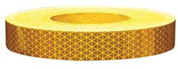REFLEXITE 18824 REFLECTIVE TAPE W 1 IN L 50 YD GOLD
