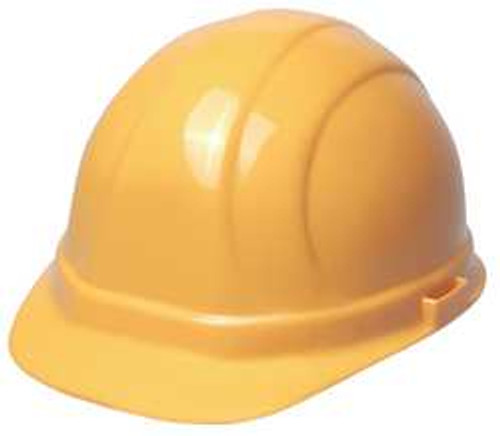 ERB INDUSTRIES 19132 HARD HAT FRONT BRIM YLW 6-PT.SLIDE-LOCK