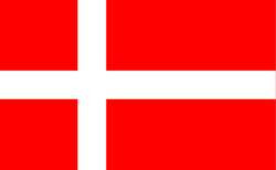 NYLGLO 192191 DENMARK FLAG 4X6 FT NYLON