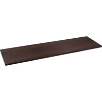 KNAPE & VOGT 1980 ESP 12X36 MELAMINE SHELF, ESPRESSO, 12 X 36-IN.
