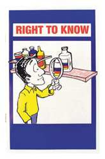 BRADY SPC ABSORBENTS 2101 TRAINING BOOKLET HAZARD COMMUNICATION