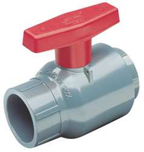 SPEARS 2131-020C COMPACT BALL VALVE,CPVC,2 IN,FKM
