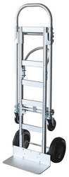 GRAINGER GLOBAL SOURCING 21U664 CONVERTIBLE HAND TRUCK HEIGHT 62 IN