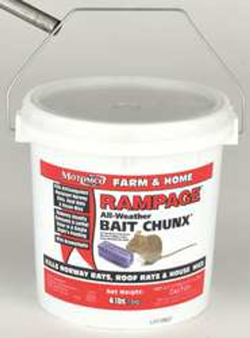 RAMPAGE 22249 RAMPAGE BAIT CHUNX,4 LB. 22249