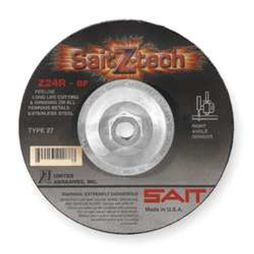 UNITED ABRASIVES-SAIT 22634 DEPRESSED CENTER WHL T27 7X1/8X5/8-11 ZA UNITED ABRASIVES-SAIT 22634 DEPRESSED CENTER WHL T27 7X1/8X5/8-11 ZA
