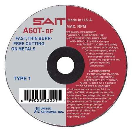 UNITED ABRASIVES-SAIT 23043 UNITED ABRASIVES - SAIT 23043 CUT OFF WH