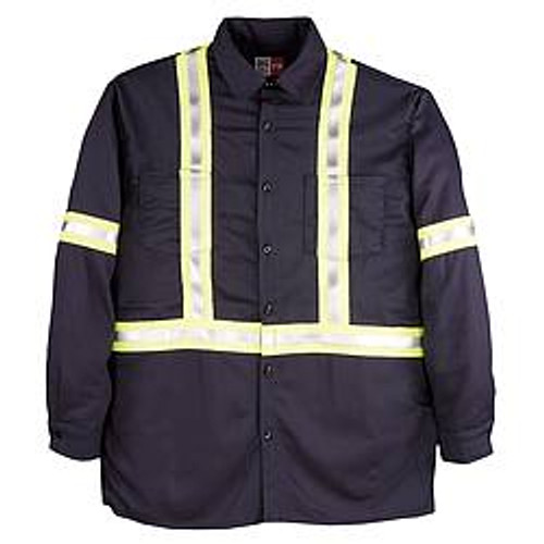 BIG BILL 235US7/OS - 5XL - REG - NAY FR LONG SLEEVE SHIRT NAVY 5XL BUTTON